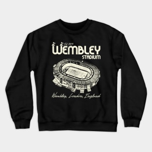 Defunct Wembley Stadium London England Crewneck Sweatshirt